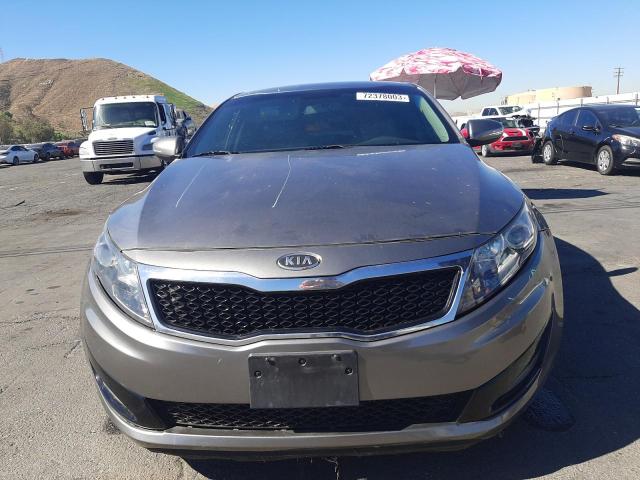 5XXGM4A72DG115354 - 2013 KIA OPTIMA LX GRAY photo 5