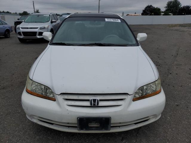 1HGCG16562A020270 - 2002 HONDA ACCORD EX WHITE photo 5