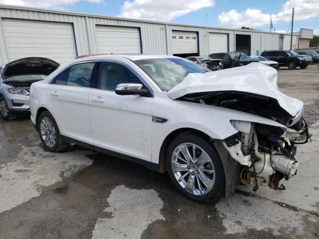 1FAHP2FW6BG119256 - 2011 FORD TAURUS LIMITED WHITE photo 4