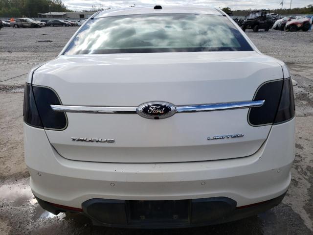 1FAHP2FW6BG119256 - 2011 FORD TAURUS LIMITED WHITE photo 6