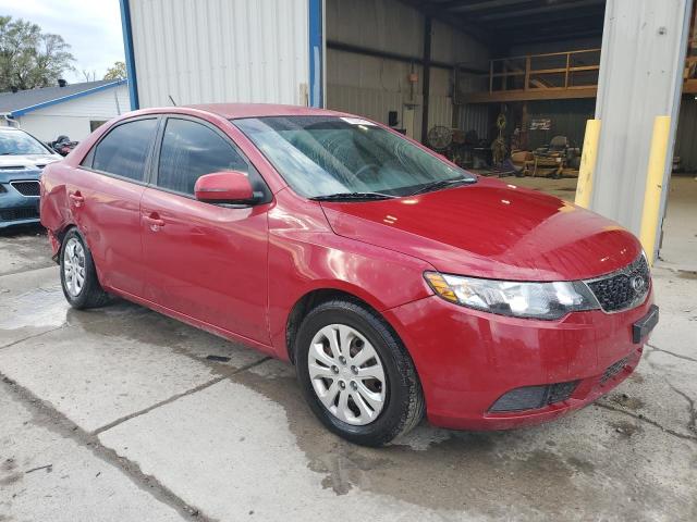 KNAFU4A2XD5735936 - 2013 KIA FORTE EX RED photo 4