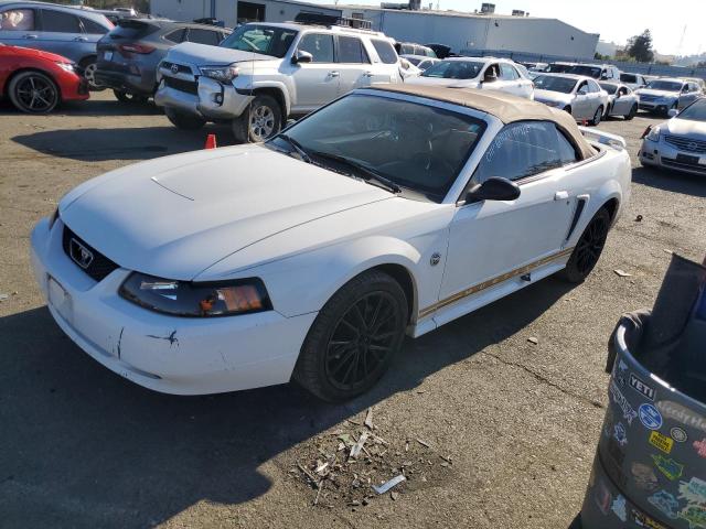1FAFP44644F192950 - 2004 FORD MUSTANG WHITE photo 1