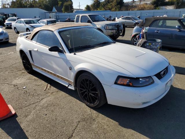 1FAFP44644F192950 - 2004 FORD MUSTANG WHITE photo 4