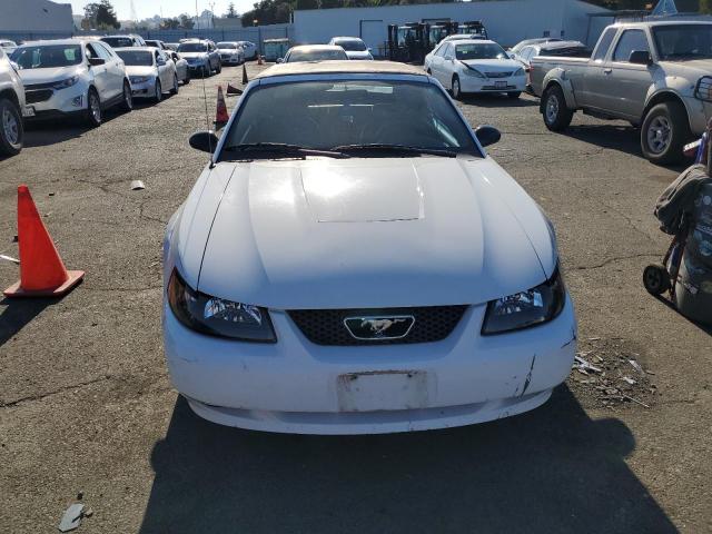 1FAFP44644F192950 - 2004 FORD MUSTANG WHITE photo 5