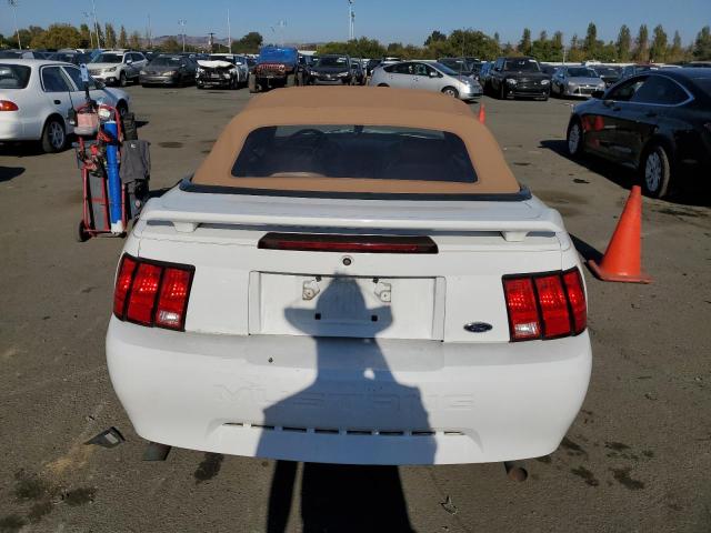 1FAFP44644F192950 - 2004 FORD MUSTANG WHITE photo 6