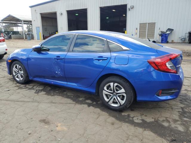 19XFC2F54JE018946 - 2018 HONDA CIVIC LX BLUE photo 2