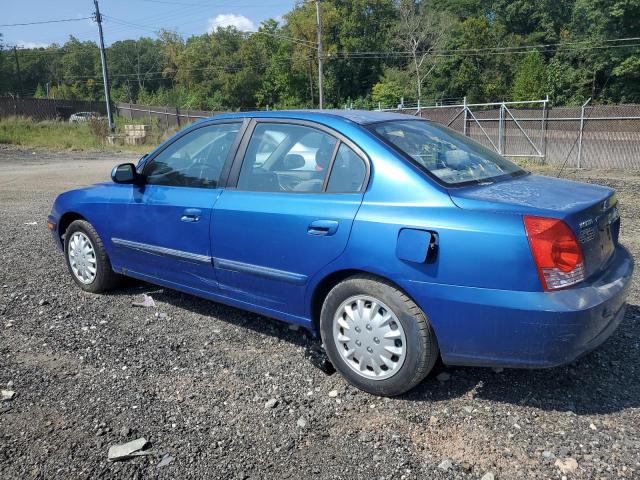 KMHDN46D34U812729 - 2004 HYUNDAI ELANTRA GLS BLUE photo 2