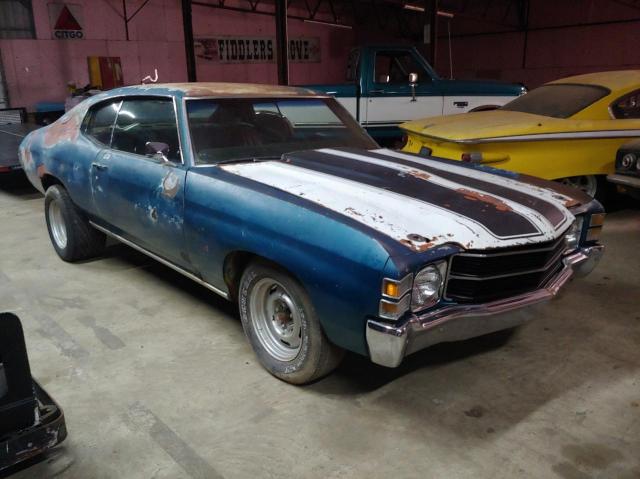 136371R129220 - 1971 CHEVROLET CHEVELL BLUE photo 1