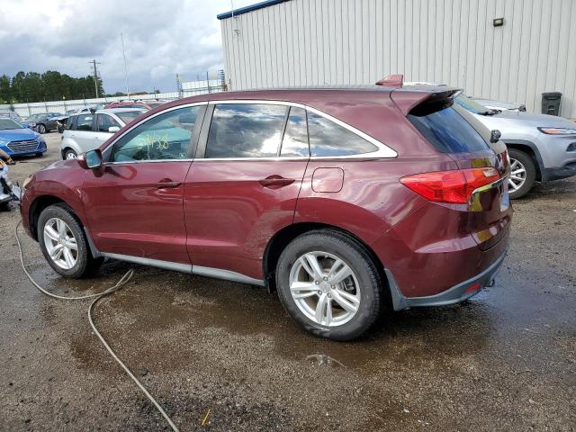 5J8TB3H31EL013967 - 2014 ACURA RDX MAROON photo 2