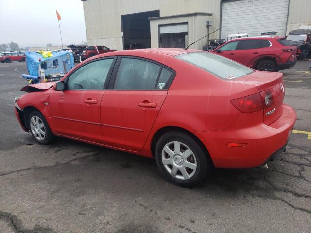 JM1BK12F561525763 - 2006 MAZDA 3 I RED photo 2