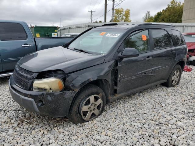 2CNDL63F466130483 - 2006 CHEVROLET EQUINOX LT BLACK photo 1