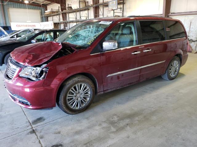 2C4RC1CG2GR111517 - 2016 CHRYSLER TOWN & COU TOURING L RED photo 1