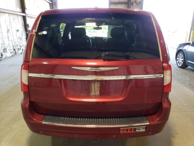 2C4RC1CG2GR111517 - 2016 CHRYSLER TOWN & COU TOURING L RED photo 6
