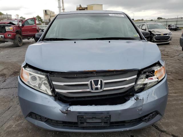 5FNRL5H64CB074208 - 2012 HONDA ODYSSEY EXL BLUE photo 5