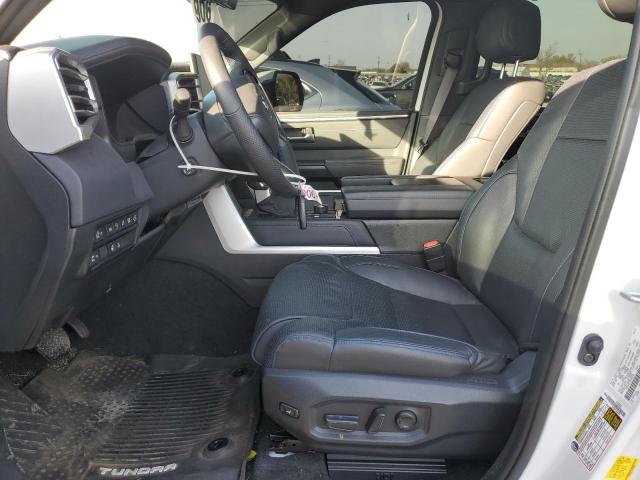 5TFNA5ECXNX008561 - 2022 TOYOTA TUNDRA CREWMAX PLATINUM Ağ foto 7