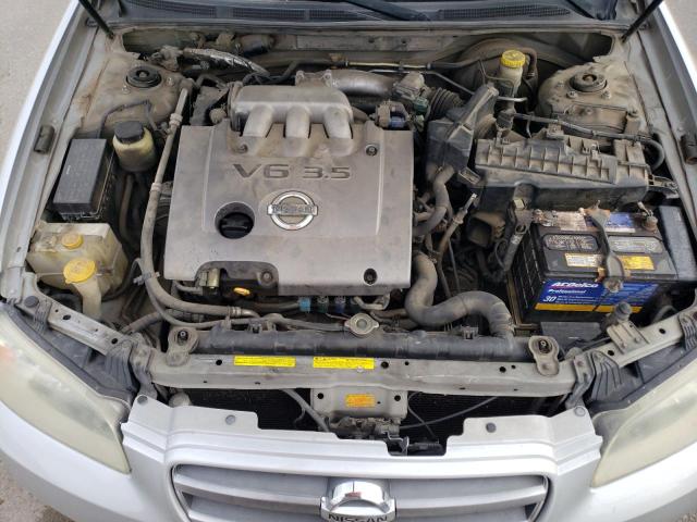 JN1DA31D63T522106 - 2003 NISSAN MAXIMA GLE SILVER photo 11