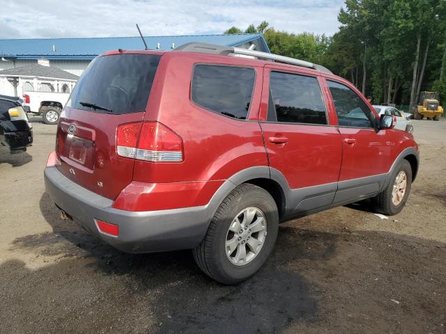 KNDJH741495012788 - 2009 KIA BORREGO LX RED photo 3