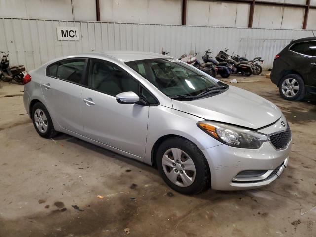 KNAFK4A61F5314604 - 2015 KIA FORTE LX SILVER photo 4