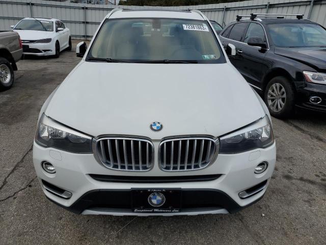 5UXWX9C5XG0D62821 - 2016 BMW X3 XDRIVE28I WHITE photo 5