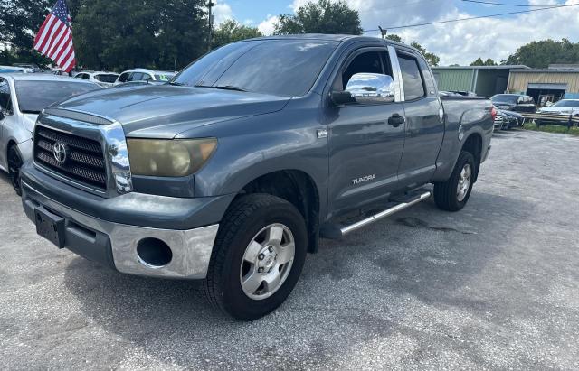 5TFRT54107X012181 - 2007 TOYOTA TUNDRA DOUBLE CAB SR5 GRAY photo 2