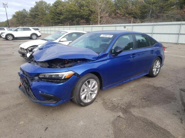 2HGFE2F57NH594682 - 2022 HONDA CIVIC SPORT 蓝色 照片 1