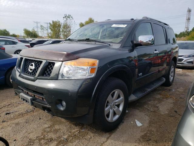 5N1BA08C48N601815 - 2008 NISSAN ARMADA SE CHARCOAL photo 1