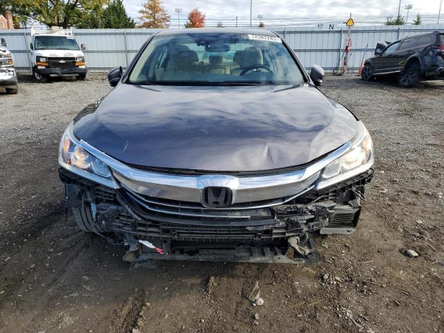 JHMCR6F36HC005932 - 2017 HONDA ACCORD HYBRID GRAY photo 5