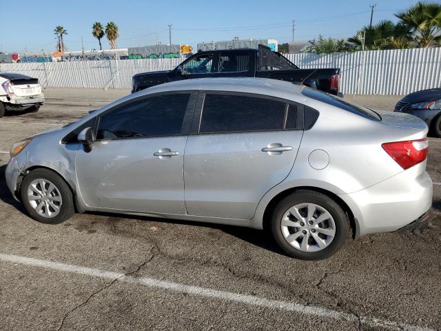 KNADN4A37D6188602 - 2013 KIA RIO EX GRAY photo 2