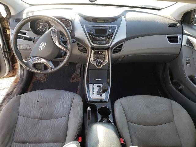 5NPDH4AE2DH321820 - 2013 HYUNDAI ELANTRA GLS SILVER photo 8