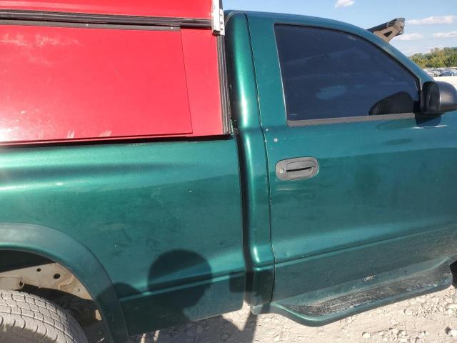 1D7GG16X73S359140 - 2003 DODGE DAKOTA SXT GREEN photo 10