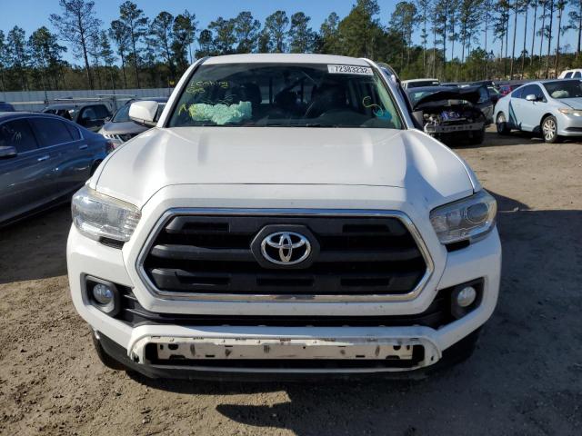 5TFCZ5AN0HX089923 - 2017 TOYOTA TACOMA DOUBLE CAB WHITE photo 5