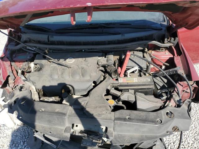 3N1BC11E48L458755 - 2008 NISSAN VERSA S BURGUNDY photo 11