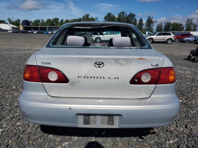 2T1BR12E41C456989 - 2001 TOYOTA COROLLA CE SILVER photo 6