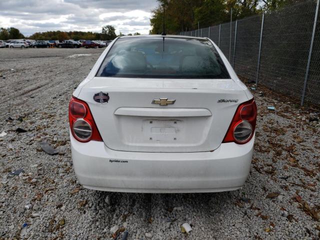 1G1JA5SH8C4215035 - 2012 CHEVROLET SONIC LS WHITE photo 6