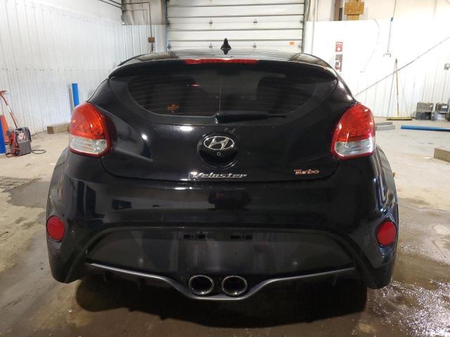 KMHTC6AE0DU122143 - 2013 HYUNDAI VELOSTER TURBO BLACK photo 6