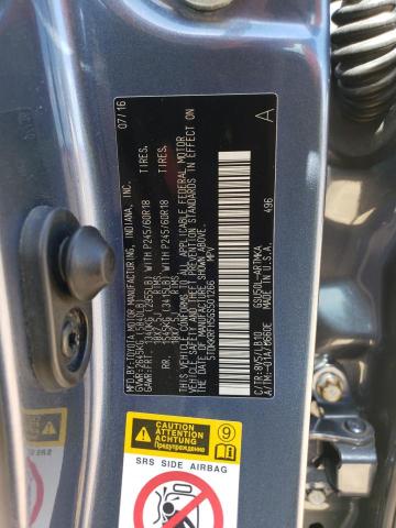 5TDKKRFH5GS501266 - 2016 TOYOTA HIGHLANDER XLE Mavi foto 13