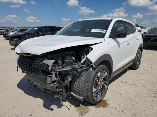 KM8J33AL1MU301781 - 2021 HYUNDAI TUCSON LIMITED WHITE photo 1