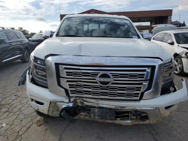 1N6AA1ED2PN103692 - 2023 NISSAN TITAN SV WHITE photo 5