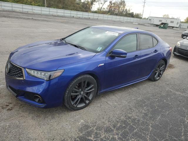 19UUB2F67JA010461 - 2018 ACURA TLX TECH+A Синий фото 1