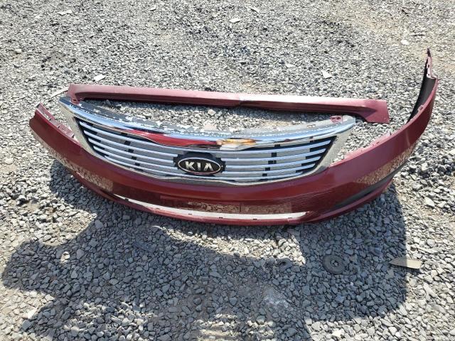 KNAGE228795317527 - 2009 KIA OPTIMA LX MAROON photo 12