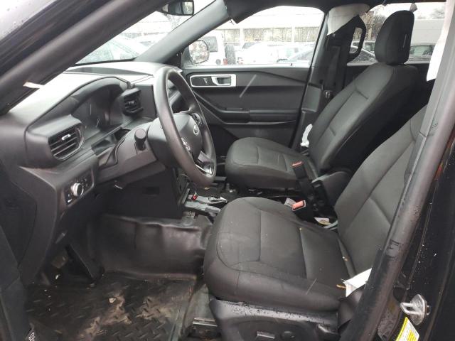 1FM5K8AB5LGA63987 - 2020 FORD EXPLORER POLICE INTERCEPTOR TWO TONE photo 7