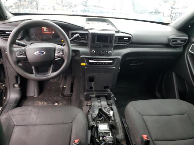 1FM5K8AB5LGA63987 - 2020 FORD EXPLORER POLICE INTERCEPTOR TWO TONE photo 8