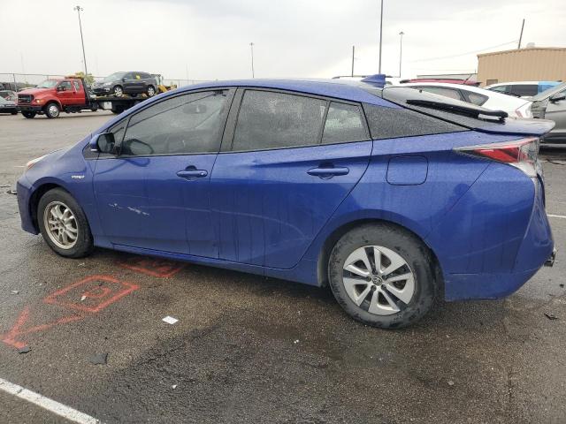 JTDKARFU9G3516435 - 2016 TOYOTA PRIUS BLUE photo 2