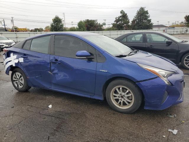 JTDKARFU9G3516435 - 2016 TOYOTA PRIUS BLUE photo 4