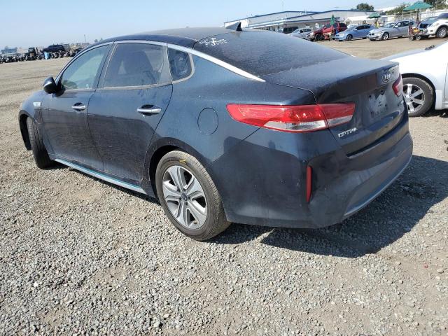 KNAGV4LD7J5023539 - 2018 KIA OPTIMA PLUG-IN HYBRID BLUE photo 2