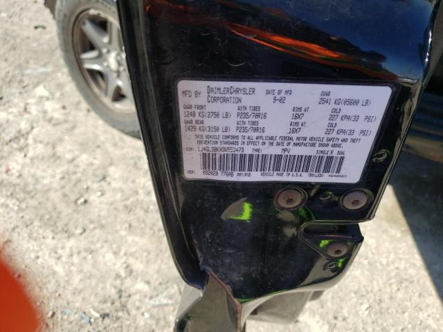 1J4GL38KX3W553473 - 2003 JEEP LIBERTY RENEGADE 黑色 照片 12