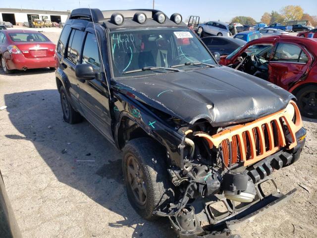 1J4GL38KX3W553473 - 2003 JEEP LIBERTY RENEGADE 黑色 照片 4