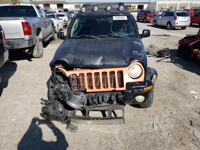 1J4GL38KX3W553473 - 2003 JEEP LIBERTY RENEGADE BLACK photo 5