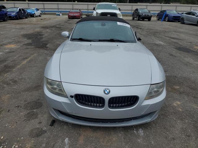 4USBU535X6LW92156 - 2006 BMW Z4 3.0SI SILVER photo 5