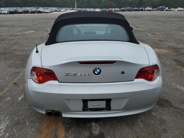4USBU535X6LW92156 - 2006 BMW Z4 3.0SI SILVER photo 6